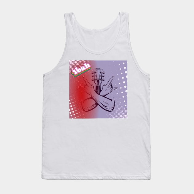 Rockand roll Tank Top by artdemarta 